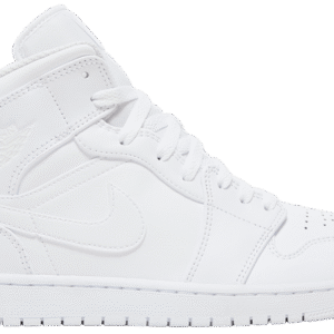 Nike Air Jordan 1 Mid 'Triple White'