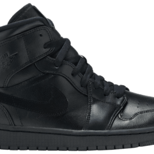 Nike Air Jordan 1 Mid 'Triple Black'
